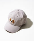 FREDY & GLOSTER(フレディ アンド グロスター) 【GLOSTER】WASHED DOG embroidery CAP キャップ