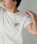 GALLARDAGALANTE(ガリャルダガランテ) ワンポイント刺繍Tシャツ