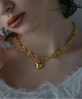 CIAOPANIC(チャオパニック) 【WEB限定】【Keyon/キーオン】plump heart chain necklace