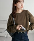DISCOAT(ディスコート) 《新色追加!/21色展開》ボーダービッグロングTシャツ【WEB限定】