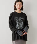 【専用】美品 whim gazette ロンT CAT ロングTシャツ | Whim Gazette(ウィム ガゼット)レディース