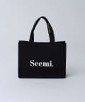 Seemi.by NICE CLAUP(シーミーバイナイスクラップ) Seemi刺繍ビッグトートバッグ