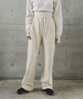 Pasterip(パセリ) Suede touch sweat pants