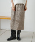 Omekashi(オメカシ) ワッシャーサテンスカート