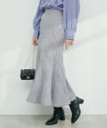 natural couture(ナチュラルクチュール) エスカルゴマーメイドスカート