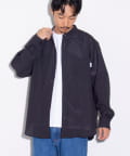 FREDY & GLOSTER(フレディ アンド グロスター) 【GLOSTER】EVALET メッシュバンドカラーシャツ 日本製