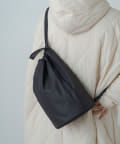 OUTLET(アウトレット) 【earthy_】【撥水】レザーナイロンショルダーBAG