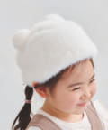 Lattice(ラティス) 【KIDS】耳付きファー帽子
