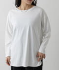 COLONY 2139(コロニー トゥーワンスリーナイン) スマート裾ラウンド長袖Tシャツ