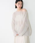 LARUTA(ラルータ) メッシュフワニット
