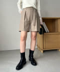 タックベルテッドショートパンツ | CAPRICIEUX LE'MAGE(カプリ タックベルテッドショートパンツ | CAPRICIEUX LE'MAGE(カプリ