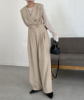 Miko　【新品】カプリシュレマージュ　ジャケット風ロンパース ジャケット風ロンパース | CAPRICIEUX LE'MAGE(カプリシュレ