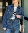 検討中 CHAOPANICTYPY vintagedenimショート丈ジャケット CIAOPANIC TYPY｜【KELLY】vintagedenimショート丈ジャケット
