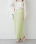 natural couture(ナチュラルクチュール) 三重臼Iラインスカート