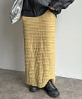 CPCM(シーピーシーエム) ジャガードメローナロースカート