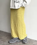 CPCM(シーピーシーエム) ジャガードメローナロースカート