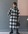 Kastane】ハイネックロングコート | OUTLET(アウトレット