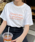 DISCOAT(ディスコート) 【WEB限定】Always刺繍ロゴTシャツ