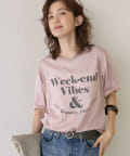 RIVE DROITE(リヴドロワ) 予約【コーデのポイントに】Week-end Tee