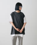Kastane(カスタネ) 【WHIMSIC】ピグメントダイノースリーブTシャツ