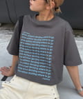 CIAOPANIC TYPY(チャオパニックティピー) 【UNISEX】【新色追加】メッセージプリント半袖Tee
