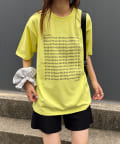 CIAOPANIC TYPY(チャオパニックティピー) 【UNISEX】【新色追加】メッセージプリント半袖Tee