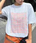 CIAOPANIC TYPY(チャオパニックティピー) 【UNISEX】【新色追加】メッセージプリント半袖Tee