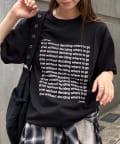 CIAOPANIC TYPY(チャオパニックティピー) 【UNISEX】【新色追加】メッセージプリント半袖Tee