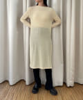 Pasterip(パセリ) One shoulder rib tunic