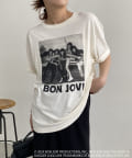 CAPRICIEUX LE'MAGE(カプリシュレマージュ) 〈GOOD ROCK SPEED〉BON JOVI BIGTシャツ