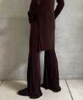 2 新品 Pasterip Sheer rib flared leggings Sheer rib flared leggings | Pasterip(パセリ)レディース | PAL