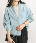 RIVE DROITE(リヴドロワ) 予約【MONN.:(モン)】Light DENIM SHIRTS