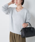 Jena　espace merveilleux(ジェナ　エスパスメルヴェイユ) フラッフィーラメVニット