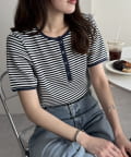 DISCOAT(ディスコート) 【29色展開/多色買い】ワッフルリングドット半袖Tシャツ《WEB限定》