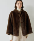 Whim Gazette 「LOU ANDREA」の別注フェイクファーコート今期 15th Anniversary】【LOU ANDREA】MINK FAKE COAT | Whim