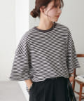 DISCOAT(ディスコート) 【ストレスフリーな着心地◎/24色展開】ワッフル半袖Tシャツ《WEB限定》