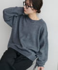 DISCOAT(ディスコート) 【着たいカラーが見つかる13色展開♪/WEB限定】メランジニットプルオーバー