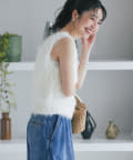 ロングフェザー2WAYニット | La boutique BonBon(ラブティック
