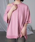 RAY CASSIN(レイカズン) ピグメントダメージルーズTシャツ