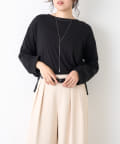 Jena　espace merveilleux(ジェナ　エスパスメルヴェイユ) 前後差スリットカットソー