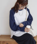 DISCOAT(ディスコート) 【WEB限定/ユニセックス】ラグランビッグTシャツ