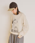 whimsic スヌーピー スウェット エスクルーシブスウェットシャツ WHIMSIC×PEANUTS×FTL】エスクルーシブスウェットシャツ