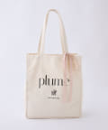 one after another NICE CLAUP(ワンアフターアナザー ナイスクラップ) 【plume】ロゴトートバッグ/A4サイズ◎