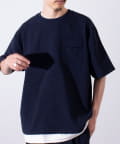 FREDY & GLOSTER(フレディ アンド グロスター) 【GLOSTER】Reflax リネンタッチ ストレッチTシャツ