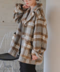 OUTLET(アウトレット) 【Kastane】【平成フラミンゴNICOさん着用】ブークレミドルコート