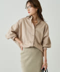 LOUNGEDRESS(ラウンジドレス) 【累計販売数１万枚達成】サテンBIGシャツ