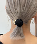Lattice(ラティス) フラワーモチーフヘアゴム