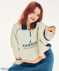 CIAOPANIC(チャオパニック) 【WEB限定】【KANGOL×CIAOPANIC feat. WOOAH】ハーフジップスウェット