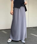 CIAOPANIC TYPY(チャオパニックティピー) 【華奢見えが叶う】スタイルアップサテンスカート