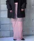 Pasterip(パセリ) Organdy layering skirt